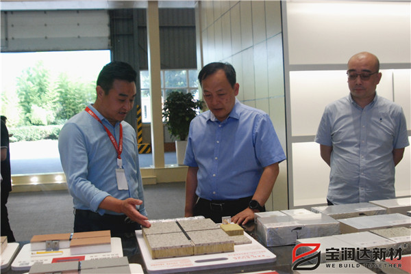 副市長趙勝業一行來訪寶潤達考察調研