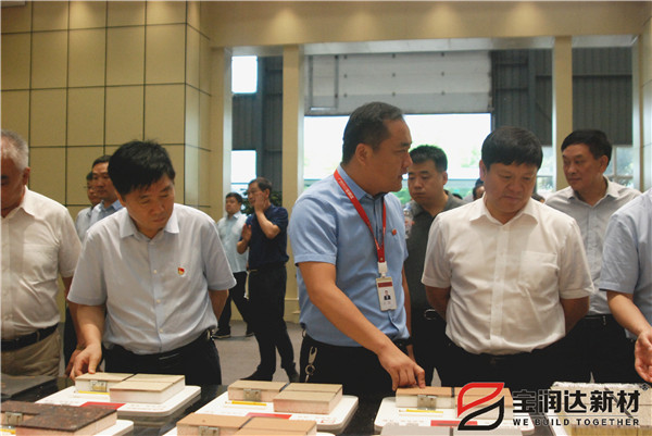 寶豐縣縣考察團(tuán)蒞臨寶潤達(dá)參觀考察